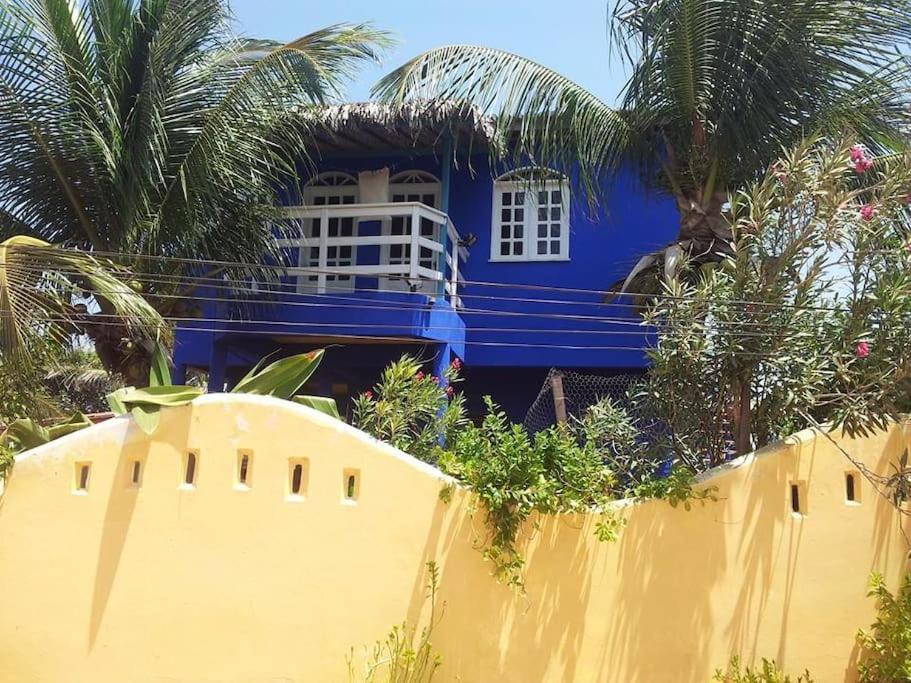 Villa Charming Blue House With Kitchen Parking And Garden Canoa Quebrada Esterno foto