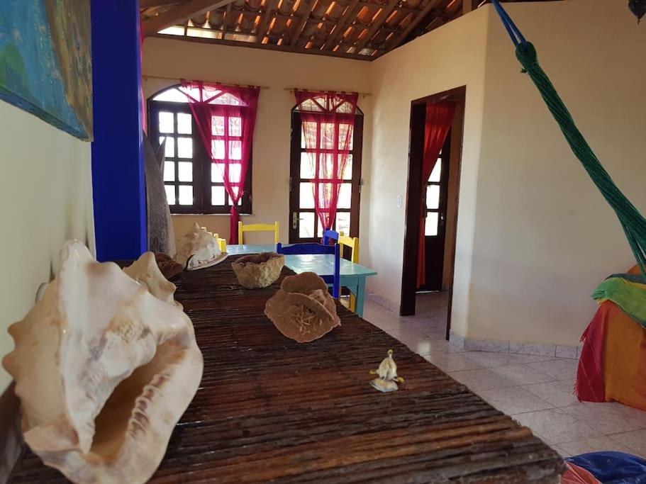 Villa Charming Blue House With Kitchen Parking And Garden Canoa Quebrada Esterno foto