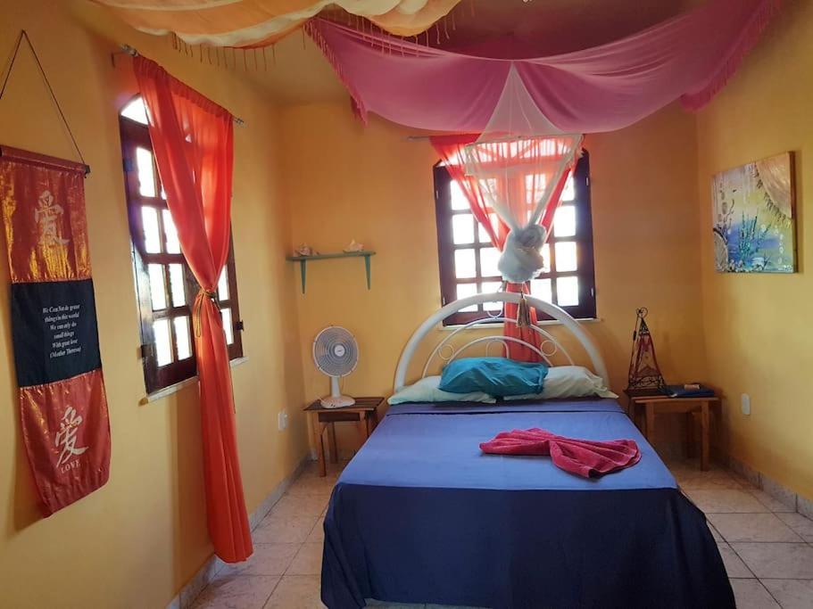 Villa Charming Blue House With Kitchen Parking And Garden Canoa Quebrada Esterno foto