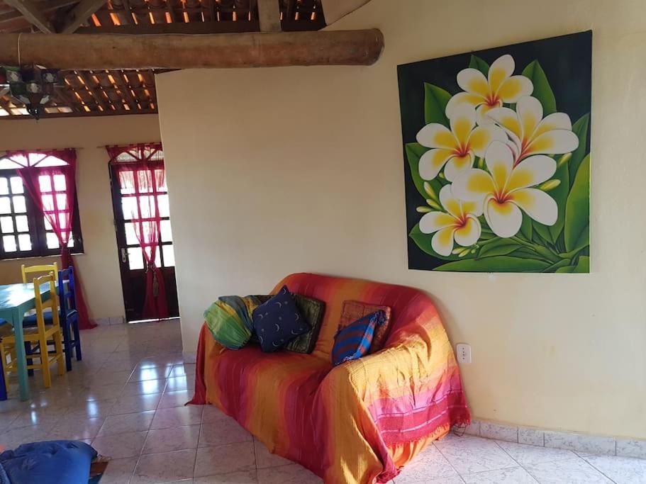 Villa Charming Blue House With Kitchen Parking And Garden Canoa Quebrada Esterno foto