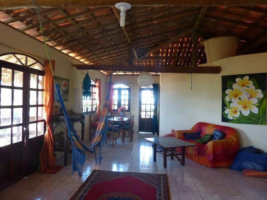 Villa Charming Blue House With Kitchen Parking And Garden Canoa Quebrada Esterno foto