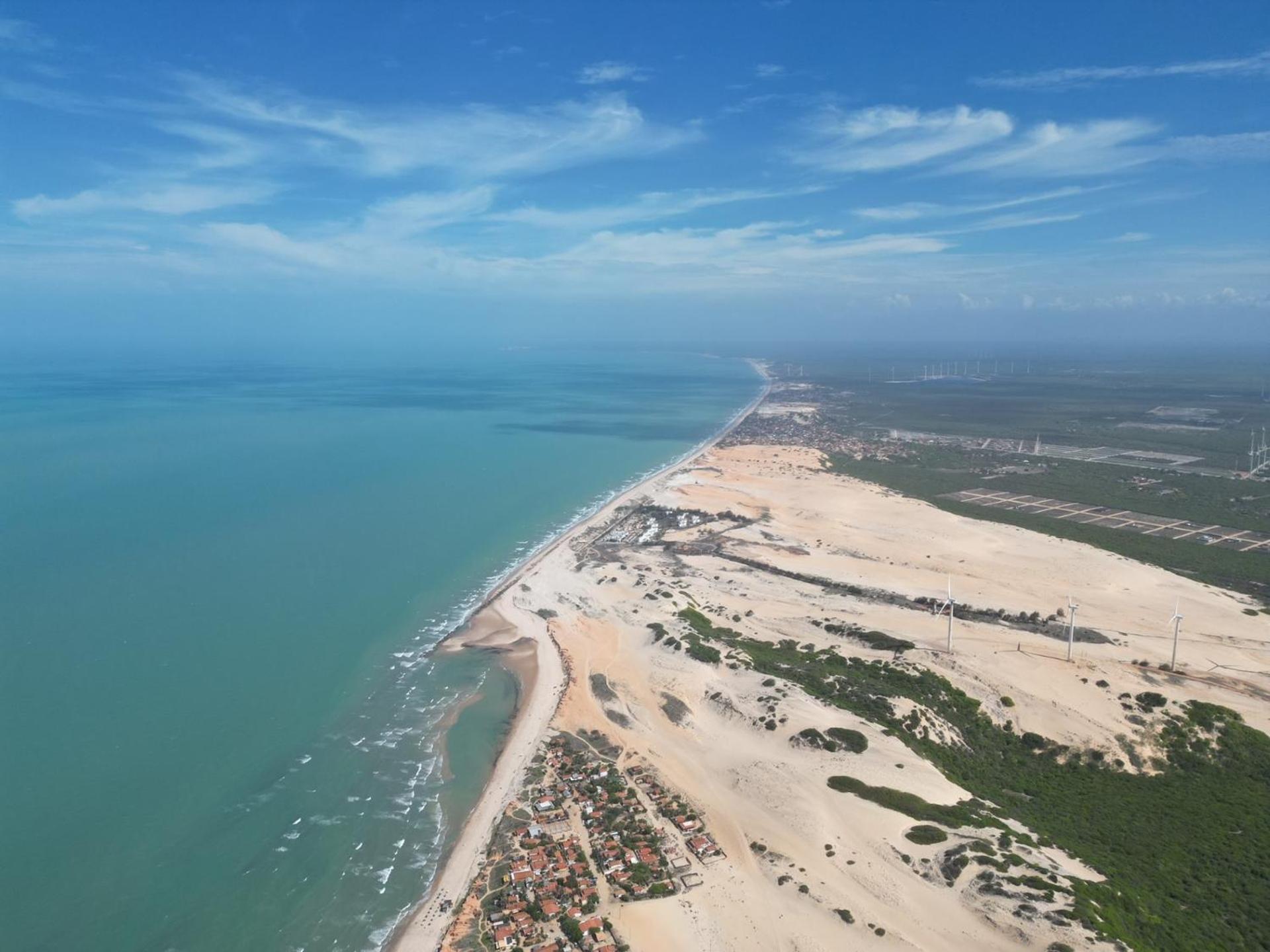 Villa Charming Blue House With Kitchen Parking And Garden Canoa Quebrada Esterno foto